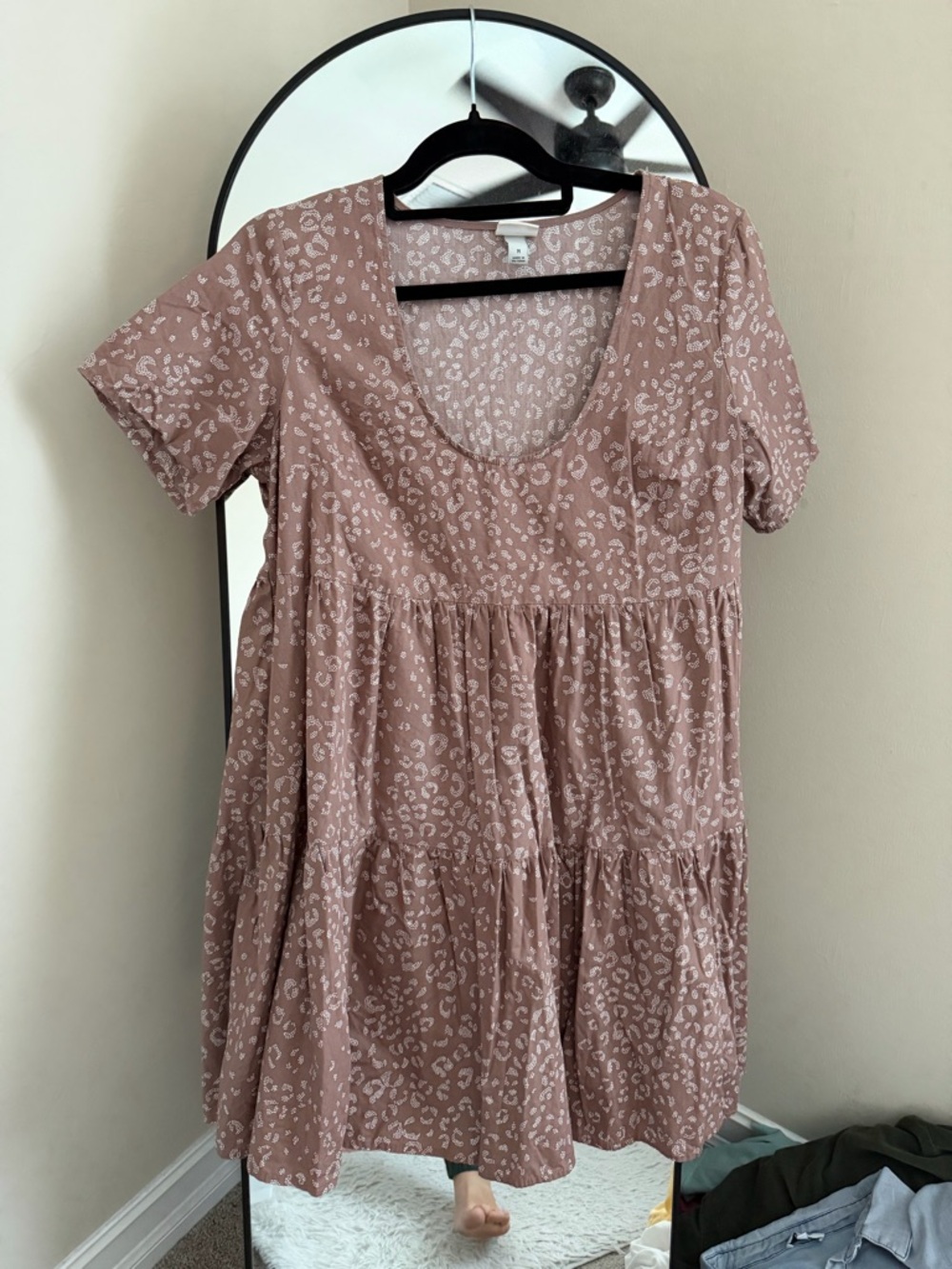 a new day Leopard Print Mini Dress